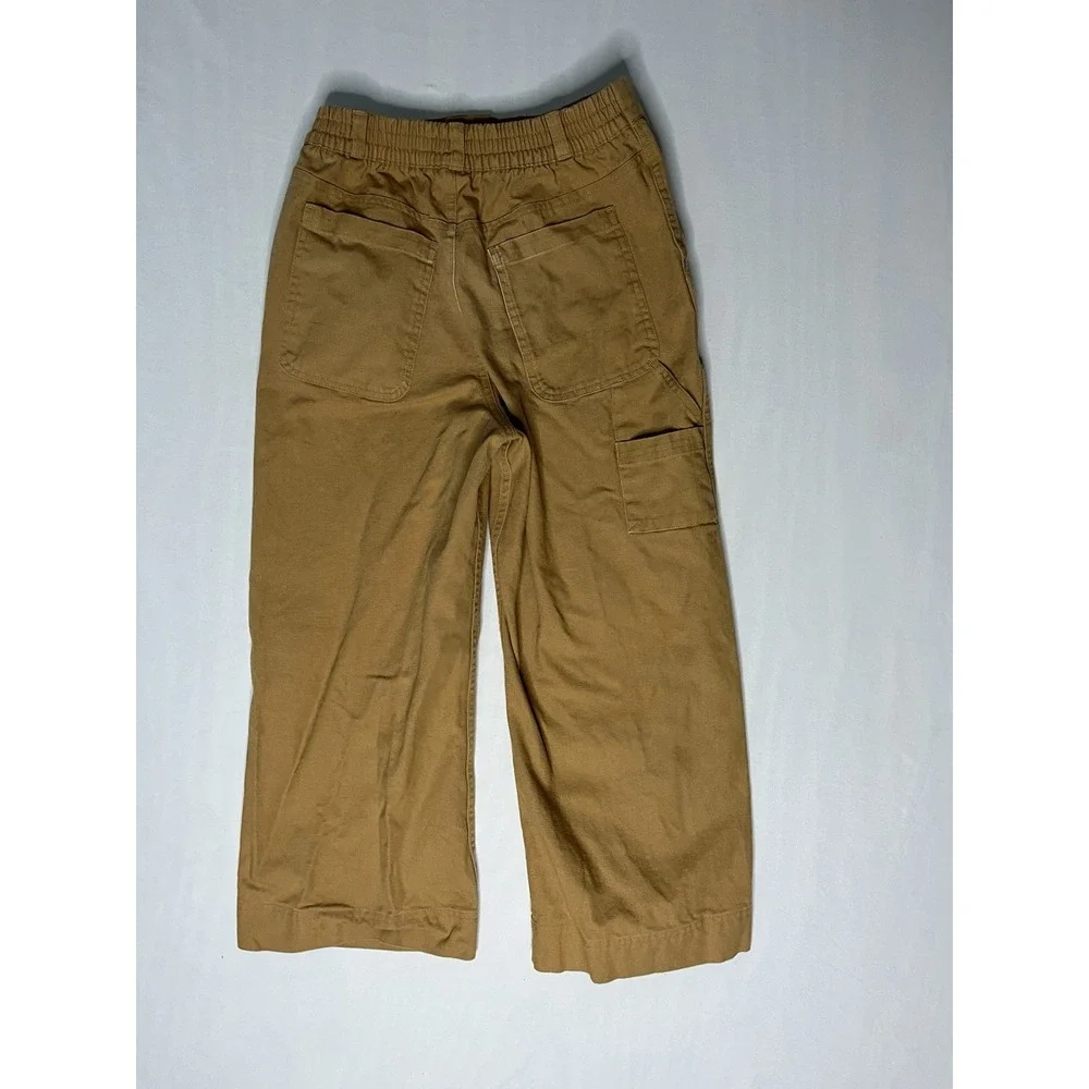 Nike Sportswear Metro Ground Carpenter Pants Kids Large Brown Double Knee FV8047